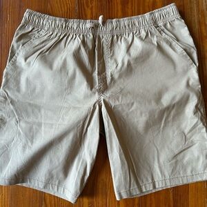 Wonder Nation Boys Kids Tough Core Shorts Khaki XL 14/16 Husky NWOT